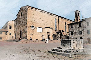 San Gimignano, Piazza Sant’Agostino