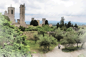 San Gimignano, Rocca Montestaffoli