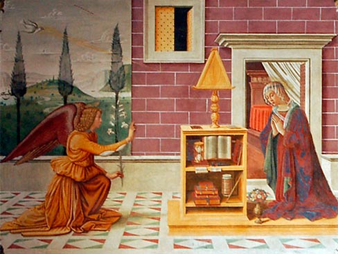 Annunciazione di Sebastiano Mainardi